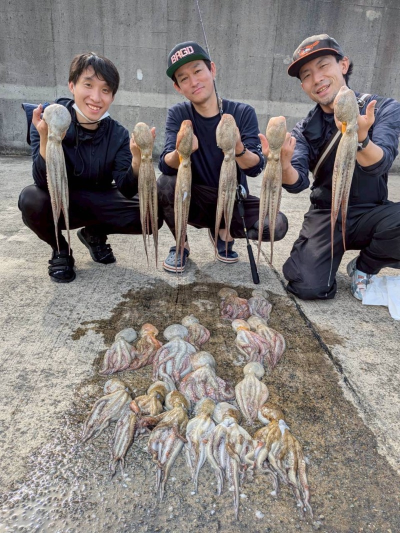大阪湾ボートタコ釣行