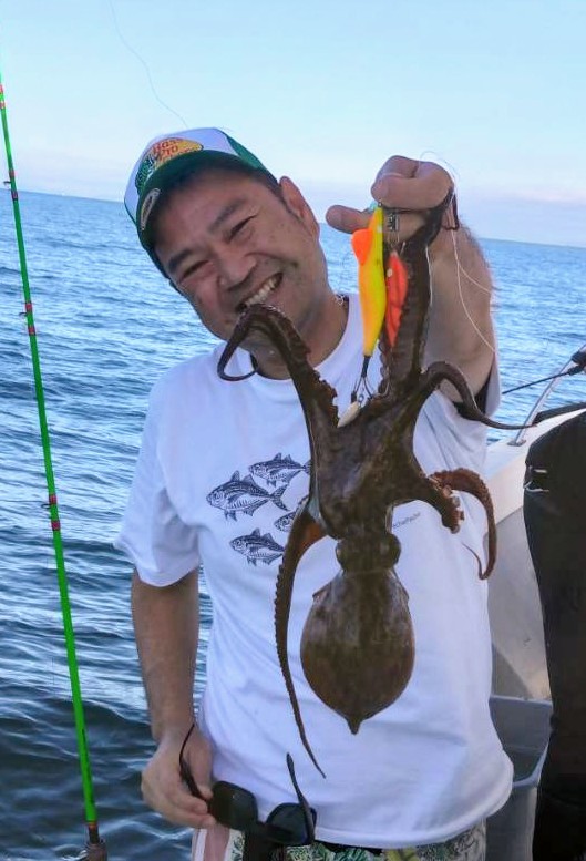 兵庫県加古川市尾上漁港【藤阪丸】タコ釣果