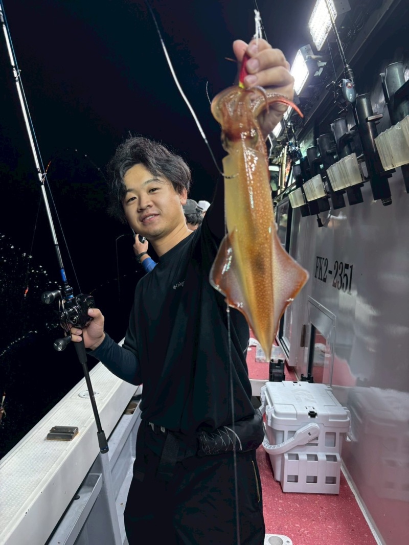 福井県美浜町「米春丸」イカメタルでマイカ釣果