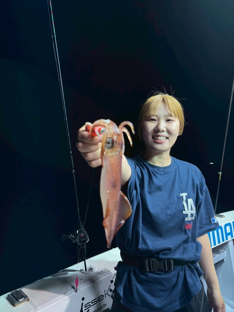 福井県美浜町「米春丸」イカメタルでマイカ釣果