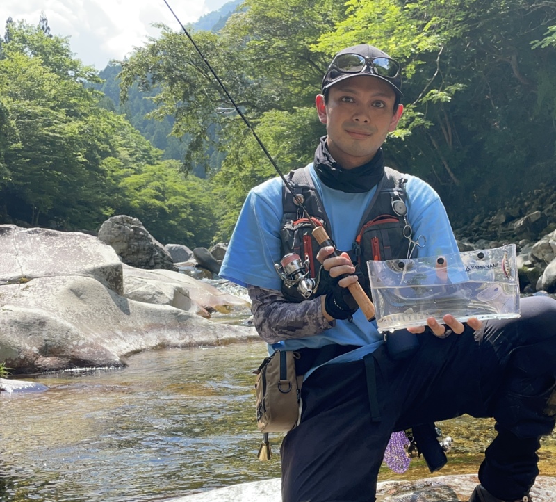 天川村 渓流ルアー アマゴ釣り