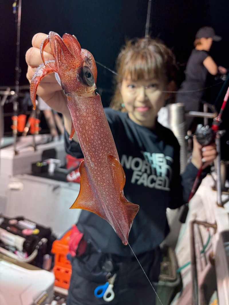 兵庫県新温泉町【オーシャンウィル】剣先イカ釣果