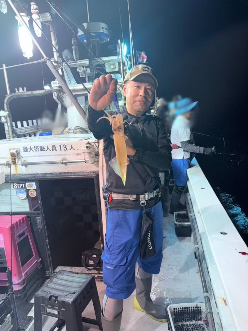 福井小浜【宙丸(そらまる)】イカメタルでケンサキイカ釣果