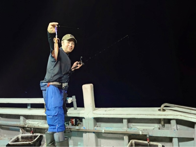 福井小浜【宙丸(そらまる)】イカメタルでケンサキイカ釣果