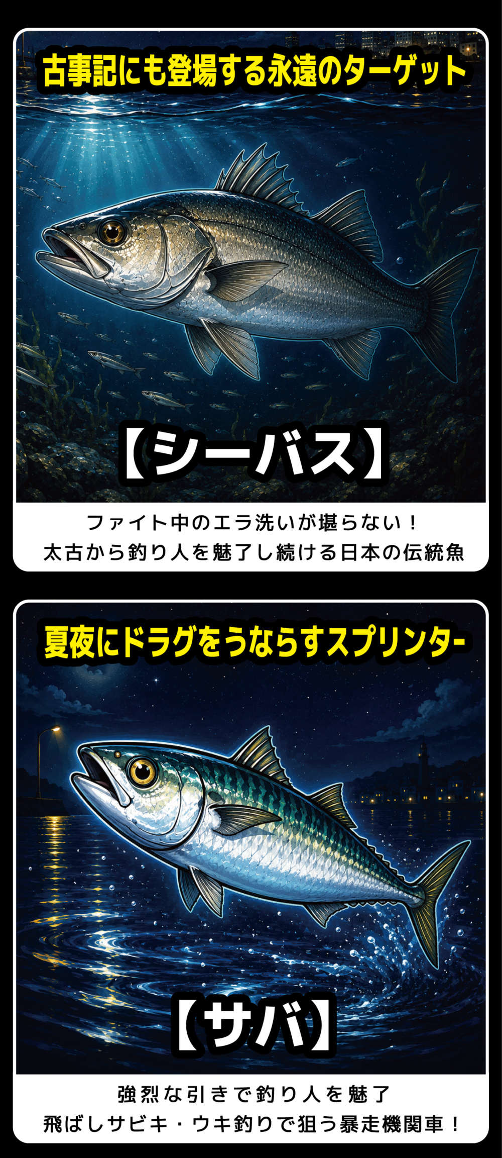 暑さを避けて【夜釣り】をもっと楽しもう