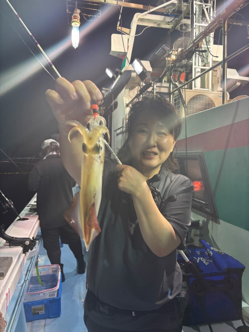 福井県【豊漁丸】イカメタル剣先釣果