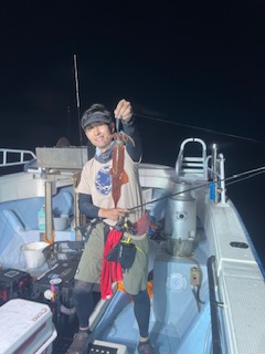 香住 オモリグ 白イカ釣り