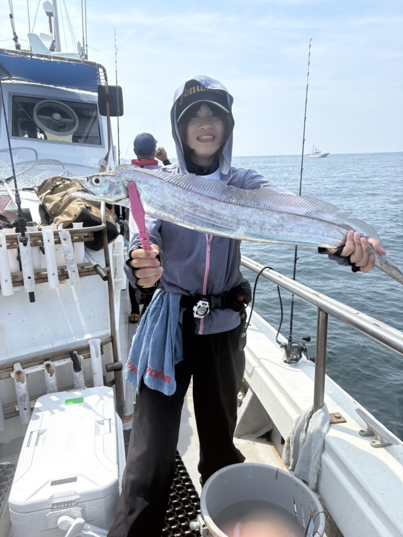 三重県鳥羽KAIEIMARUテンヤでタチウオ釣果