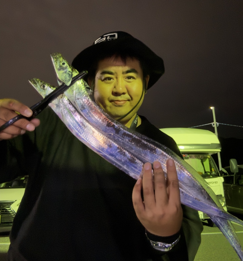 小島漁港タチウオ釣果