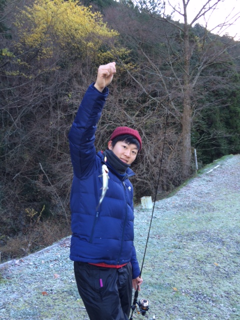 千早川マス釣場に行ってきました。