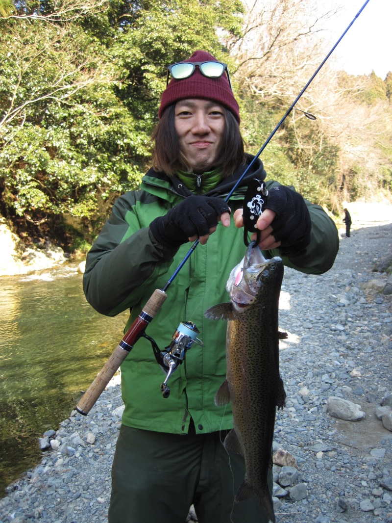 芥川マス釣り