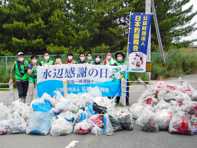 大阪湾クリーン作戦に参加