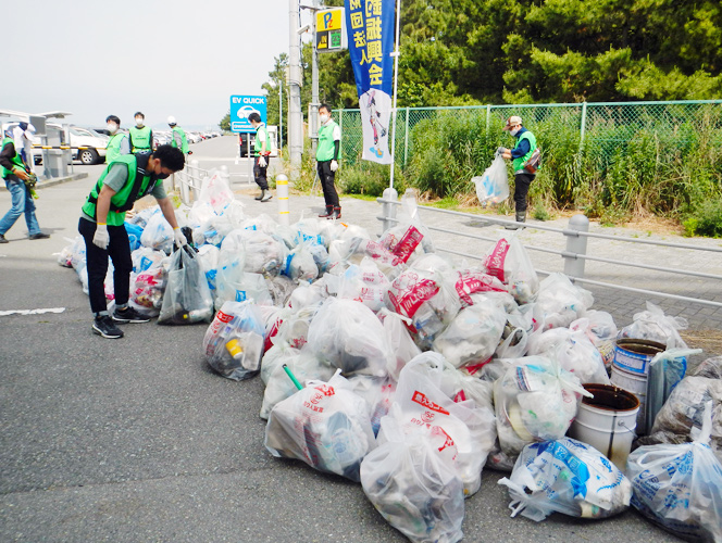 大阪湾クリーン作戦に参加