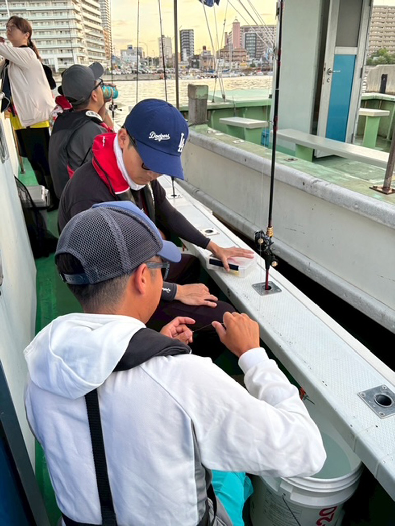 アクサ生命釣りクラブ様向け 明石タコ釣行会 実施報告