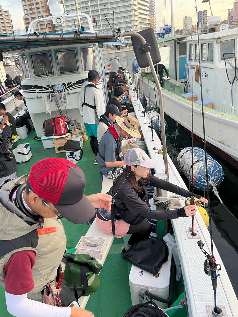 アクサ生命釣りクラブ様向け 明石タコ釣行会 実施報告