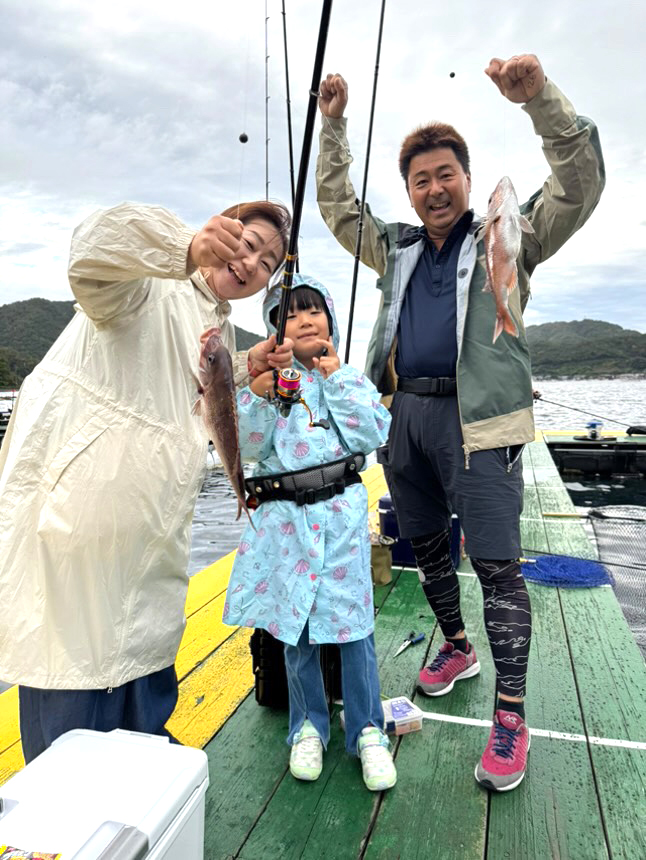 フィッシングエイト京都伏見が福井で海上釣堀体験会