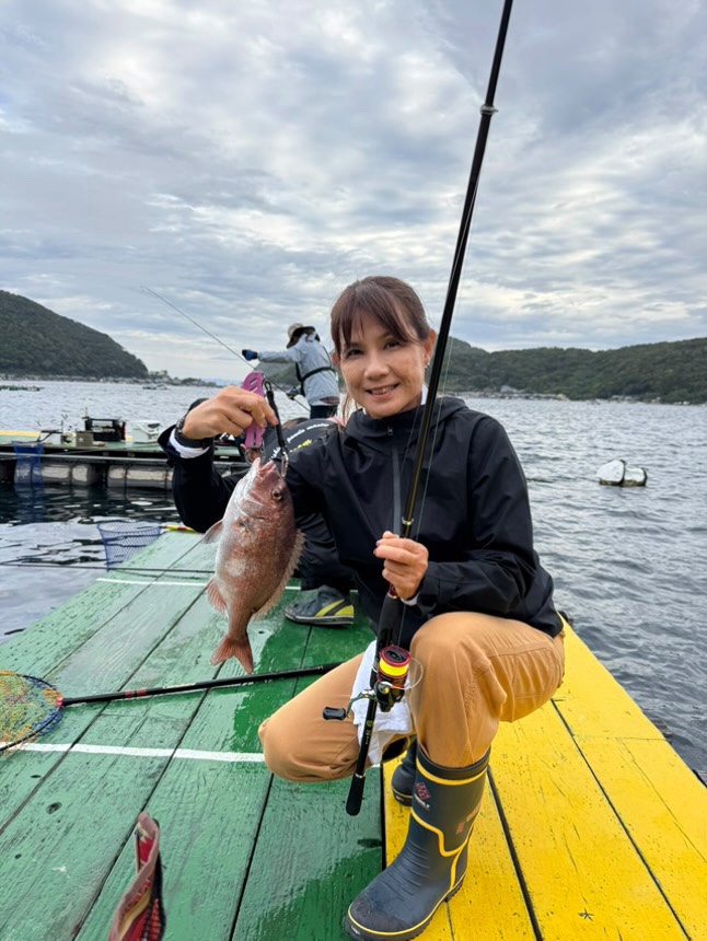 フィッシングエイト京都伏見が福井で海上釣堀体験会