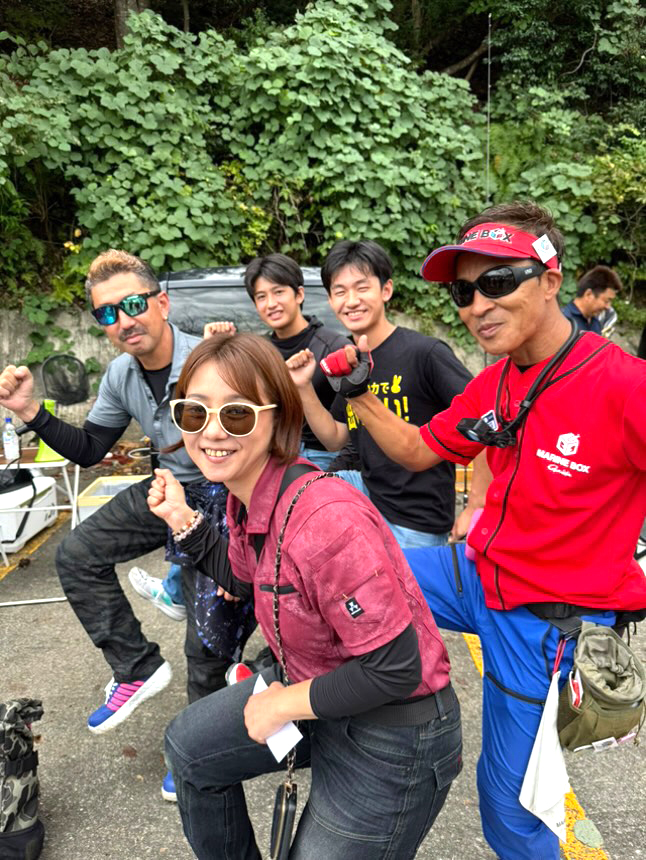 フィッシングエイト京都伏見が福井で海上釣堀体験会