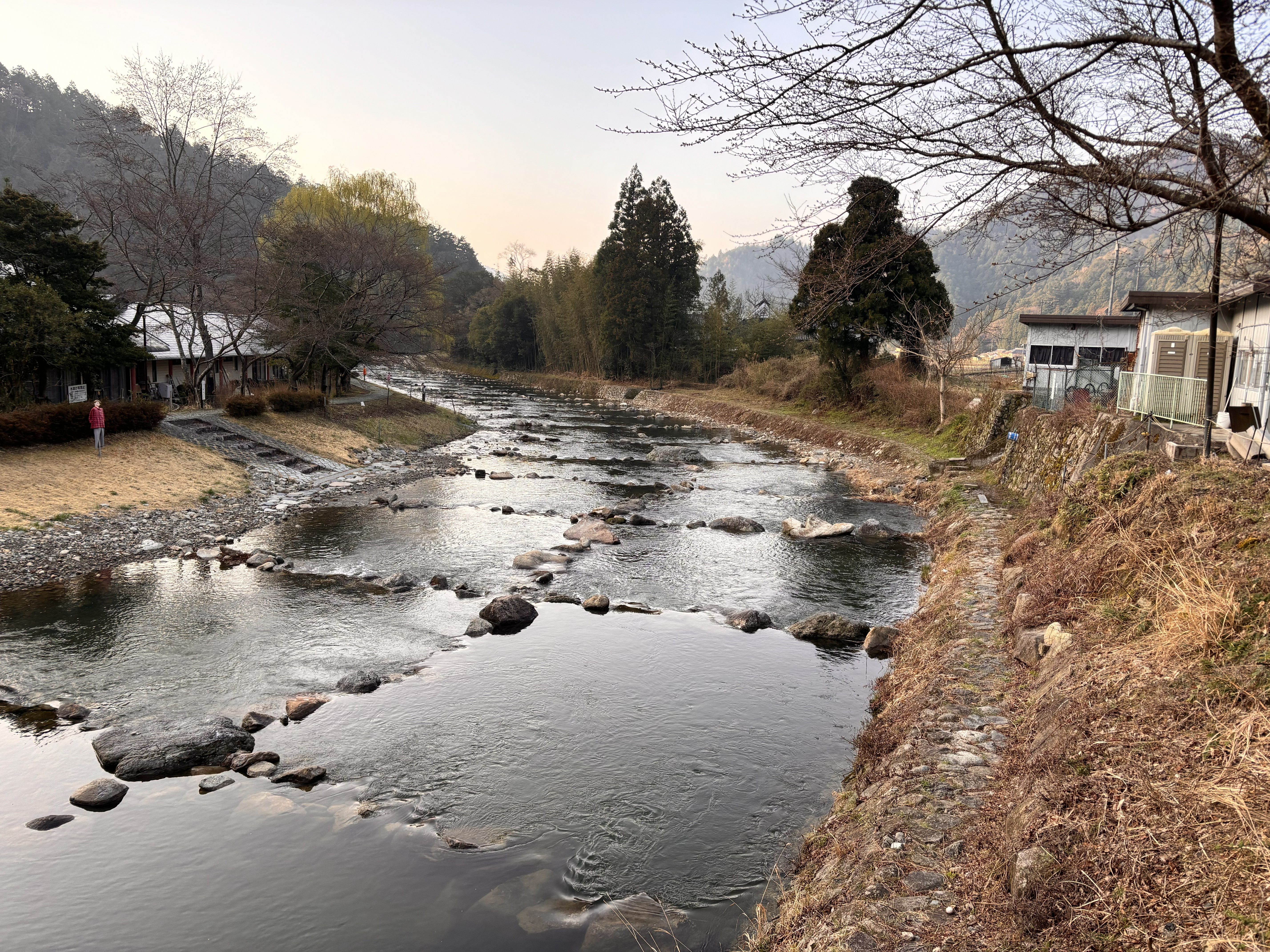 小柿渓谷放流釣り場