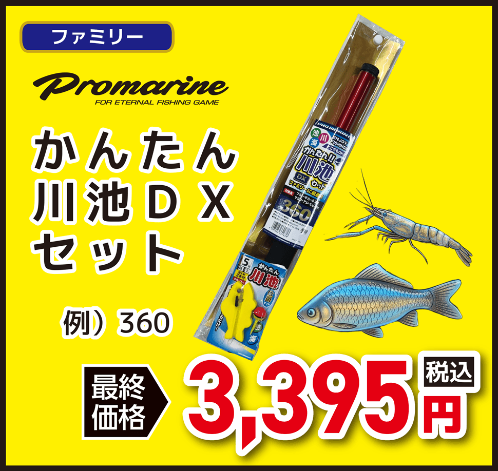ファミリー PRO MARINE(プロマリン)  川池DXセット