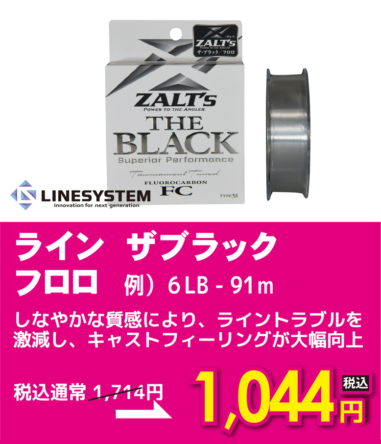 ラインシステム ライン ザ ブラック フロロ