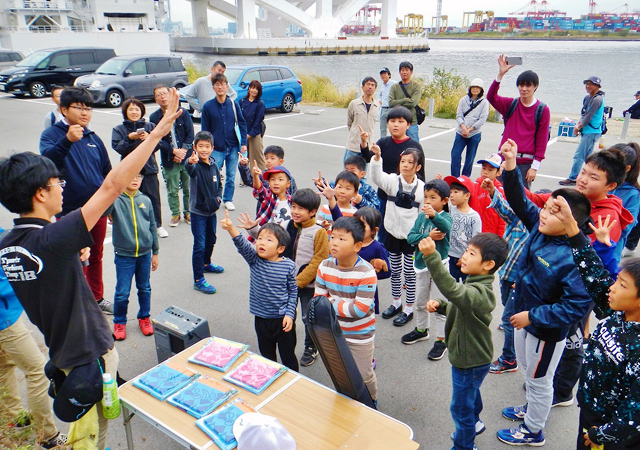 2019秋 海釣り体験会 大阪港舞洲にて